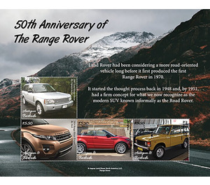 Range Rover, 50th Anniversary - Caribbean / Antigua and Barbuda 2021