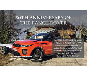 Range Rover, 50th Anniversary - Caribbean / Saint Vincent and The Grenadines 2021