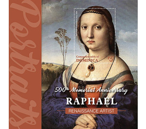 Raphael, 500th Anniversary of Death - Caribbean / Dominica 2020