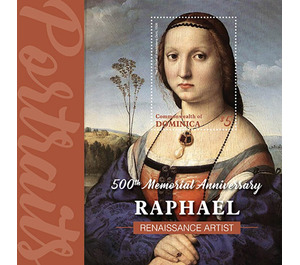 Raphael, 500th Anniversary of Death - Caribbean / Dominica 2020