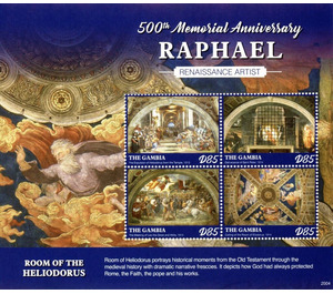 Raphael, 500th Death Anniversary - West Africa / Gambia 2020
