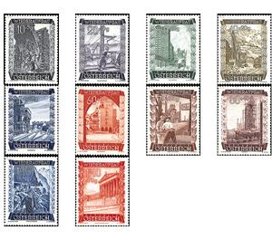 Reconstruction funds  - Austria / II. Republic of Austria 1948 Set