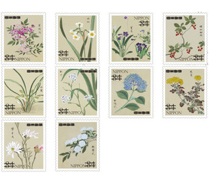 Record of Nature I: Konoe Iehiro Illustrations (2021) - Japan 2021 Set