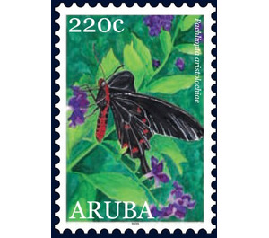 Red-Bodied Swallowtail (Pachliopta aristolochiae) - Caribbean / Aruba 2020 - 220