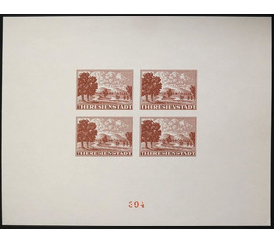 Red Cross block 2 - Germany / Old German States / Bohemia and Moravia 1944