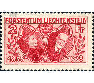 Regierungsjubiläum  - Liechtenstein 1928 - 200 Rappen