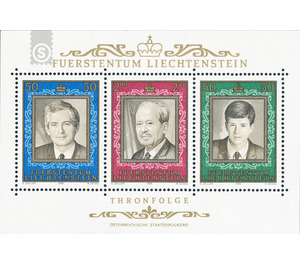 Regierungsjubiläum  - Liechtenstein 1988 - 3 Franken