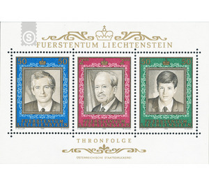 Regierungsjubiläum  - Liechtenstein 1988 - 3 Franken