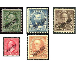 Regular Issue - Caribbean / Puerto Rico 1899 Set