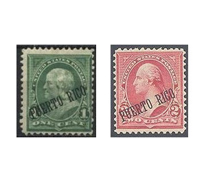 Regular Issue - Caribbean / Puerto Rico 1900 Set