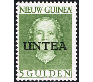 Regular Issue overprinted ``UNTEA`` - Melanesia / Netherlands New Guinea 1962 - 5