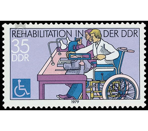 Rehabilitation of the disabled  - Germany / German Democratic Republic 1979 - 35 Pfennig