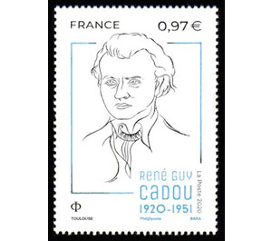 René Guy Cadou, Poet - France 2020 - 0.97