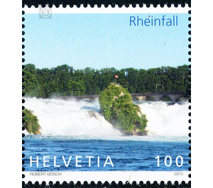 Rhine Falls near Schaffhausen  - Switzerland 2015 - 100 Rappen