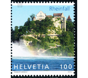Rhine Falls near Schaffhausen  - Switzerland 2015 - 100 Rappen