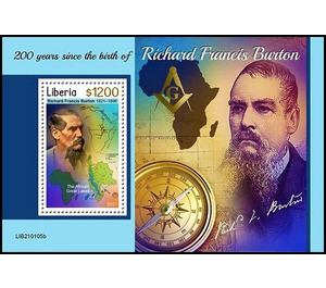 Richard Francis Burton (1821-1890) - West Africa / Liberia 2021