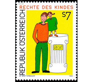 Rights of the child  - Austria / II. Republic of Austria 1993 - 7 Shilling