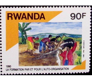 Road construction - East Africa / Rwanda 1991 - 90