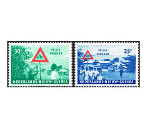 Road Safety - Melanesia / Netherlands New Guinea 1962 Set