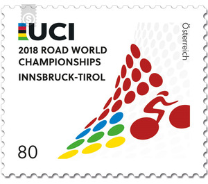 Road World Championships  - Austria / II. Republic of Austria 2018 - 80 Euro Cent
