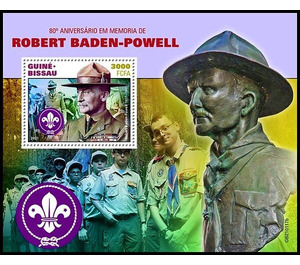 Robert Baden Powell (1857-1941) - West Africa / Guinea-Bissau 2021