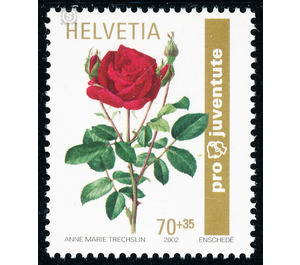 roses  - Switzerland 2002 - 70 Rappen