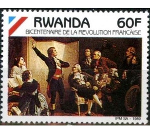 Rouget de Lisle singing La Marseillaise by Pils - East Africa / Rwanda 1990 - 60