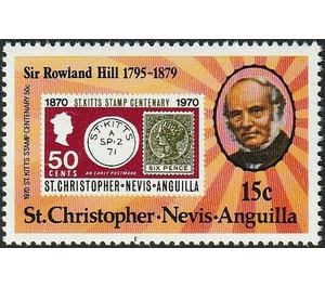 Rowland Hill and St. Kitts-Nevis - Caribbean / Saint Kitts and Nevis 1979 - 15