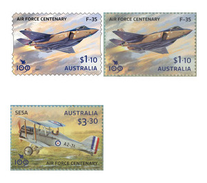 Royal Australian Air Force, Centenary (2021) 2021 Set