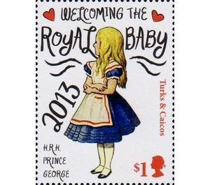 Royal Baby - Caribbean / Turks and Caicos Islands 2013 - 1