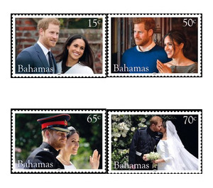 Royal Wedding Issue - Caribbean / Bahamas 2018 Set