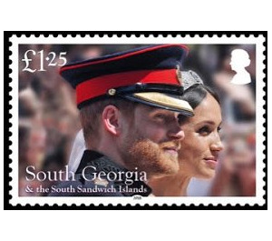 Royal Wedding of Prince Harry and Meghan Markle - Falkland Islands, Dependencies 2018 - 1.25