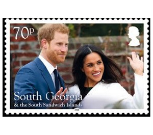 Royal Wedding of Prince Harry and Meghan Markle - Falkland Islands, Dependencies 2018