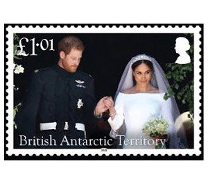 Royal Wedding of Prince Harry & Meghan Markle - British Antarctic Territory 2018 - 1.01