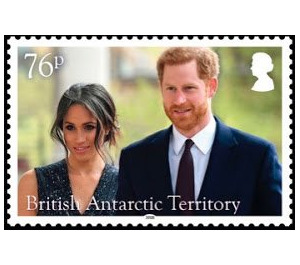 Royal Wedding of Prince Harry & Meghan Markle - British Antarctic Territory 2018 - 76