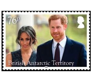 Royal Wedding of Prince Harry & Meghan Markle - British Antarctic Territory 2018 - 76