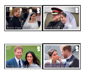 Royal Wedding of Prince Harry & Meghan Markle - Caribbean / British Virgin Islands 2018 Set