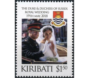 Royal Wedding of Prince Harry & Meghan Markle - Micronesia / Kiribati 2018 - 1.50