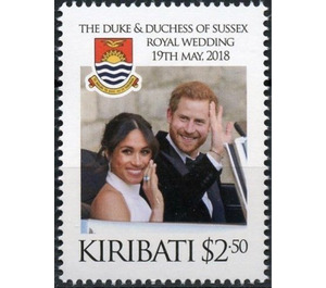 Royal Wedding of Prince Harry & Meghan Markle - Micronesia / Kiribati 2018 - 2.50