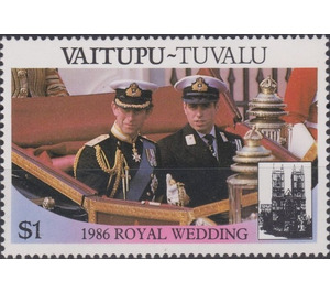 Royal Wedding - Polynesia / Tuvalu, Vaitupu 1986