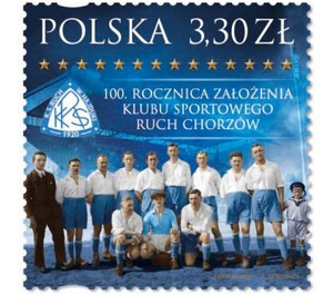 Ruch Chorzów Sports Club Centenary - Poland 2020 - 3.30