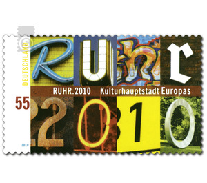 Ruhr Area - European Capital of Culture 2010  - Germany / Federal Republic of Germany 2010 - 55 Euro Cent