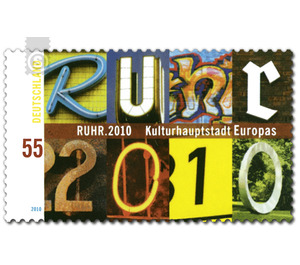 Ruhr Area - European Capital of Culture 2010  - Germany / Federal Republic of Germany 2010 - 55 Euro Cent