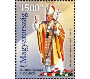 Saint Pope John Paul II Birth Centenary - Hungary 2020