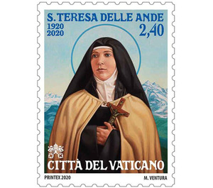 Saint Teresa of the Andes Birth Centenary - Vatican City 2020 - 2.40