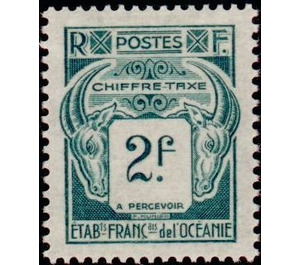 Sales tax collectable - Polynesia / French Oceania 1948 - 2