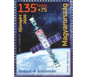 Salyut-6 Space Station - Hungary 2020