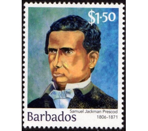 Samuel Jackman Prescod (1806-1871) - Caribbean / Barbados 2016 - 1.50