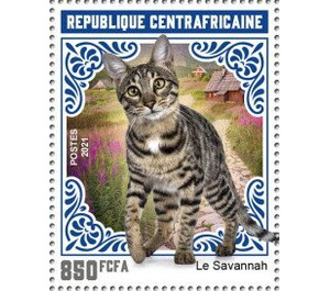 Savannah Cat - Central Africa / Central African Republic 2021 - 850