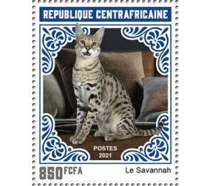 Savannah Cat - Central Africa / Central African Republic 2021 - 850